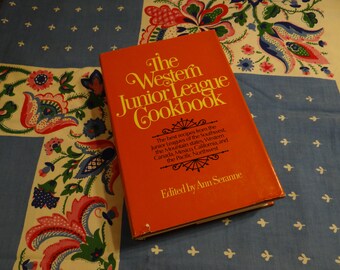 Vintage Western Junior League Cookbook - 1979 - hardback book with cover