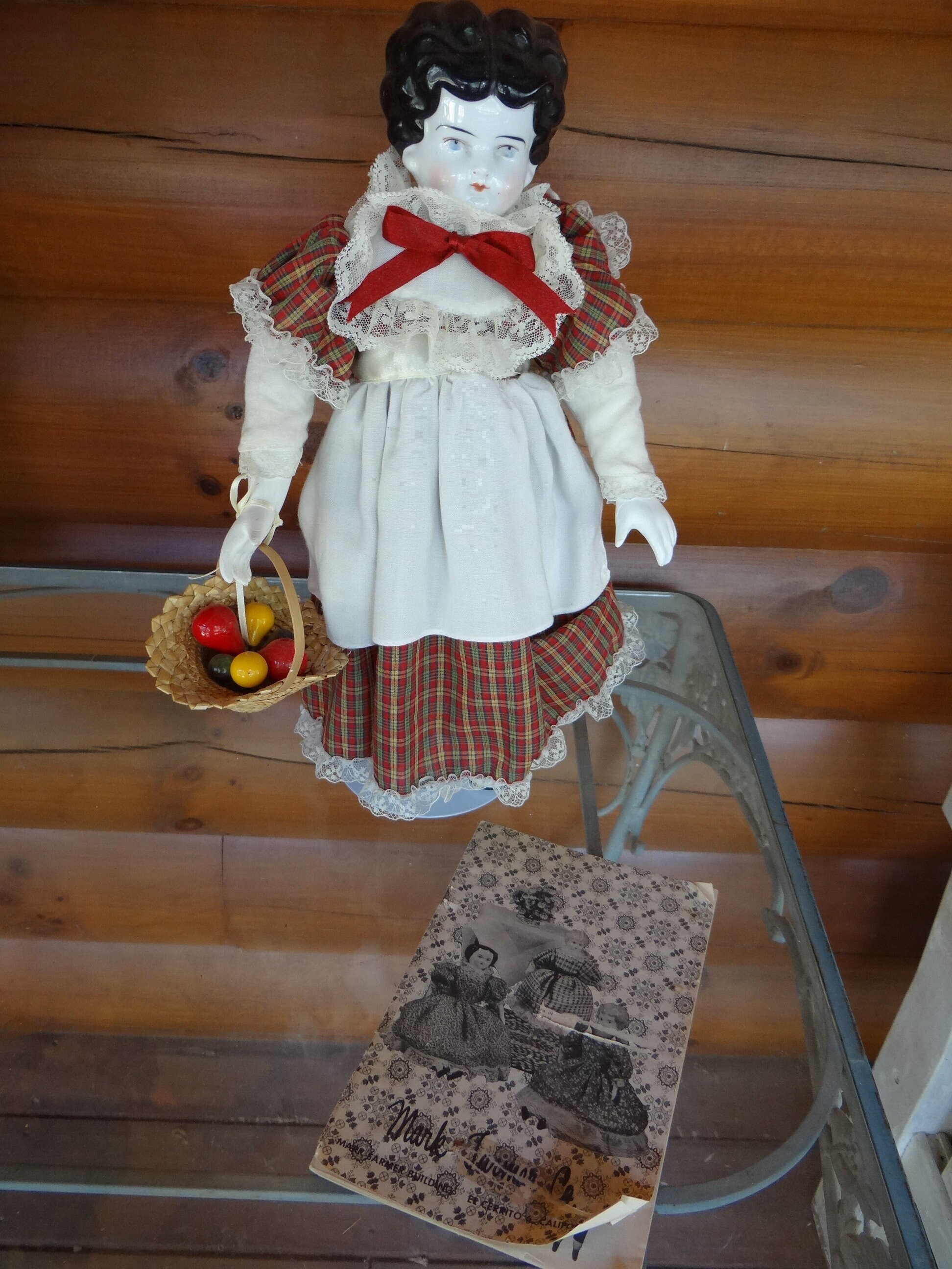 Vintage Mark Farmer Jennie June China Doll With Catalog - Etsy
