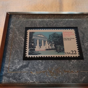Vintage Stamps & Stories Arkansas Statehood stamp - 1991