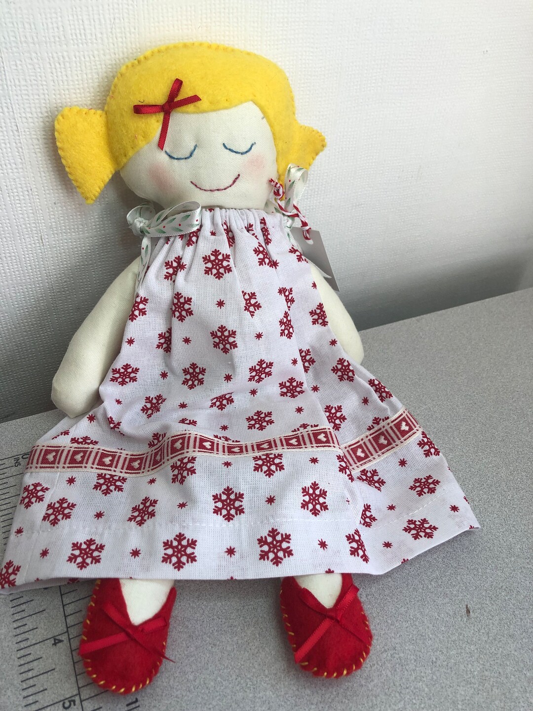 Heirloom Collectible Rag Doll. Etsy