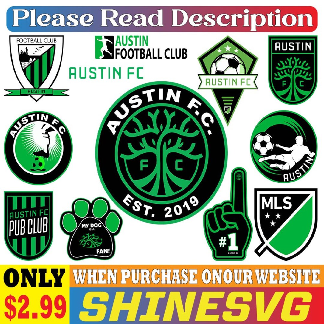 Austinfc Soccer Team Svg Austin FC Svg M L S Teams Svg M L Etsy