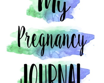 HARD COPY (to be mailed) Pregnancy Journal
