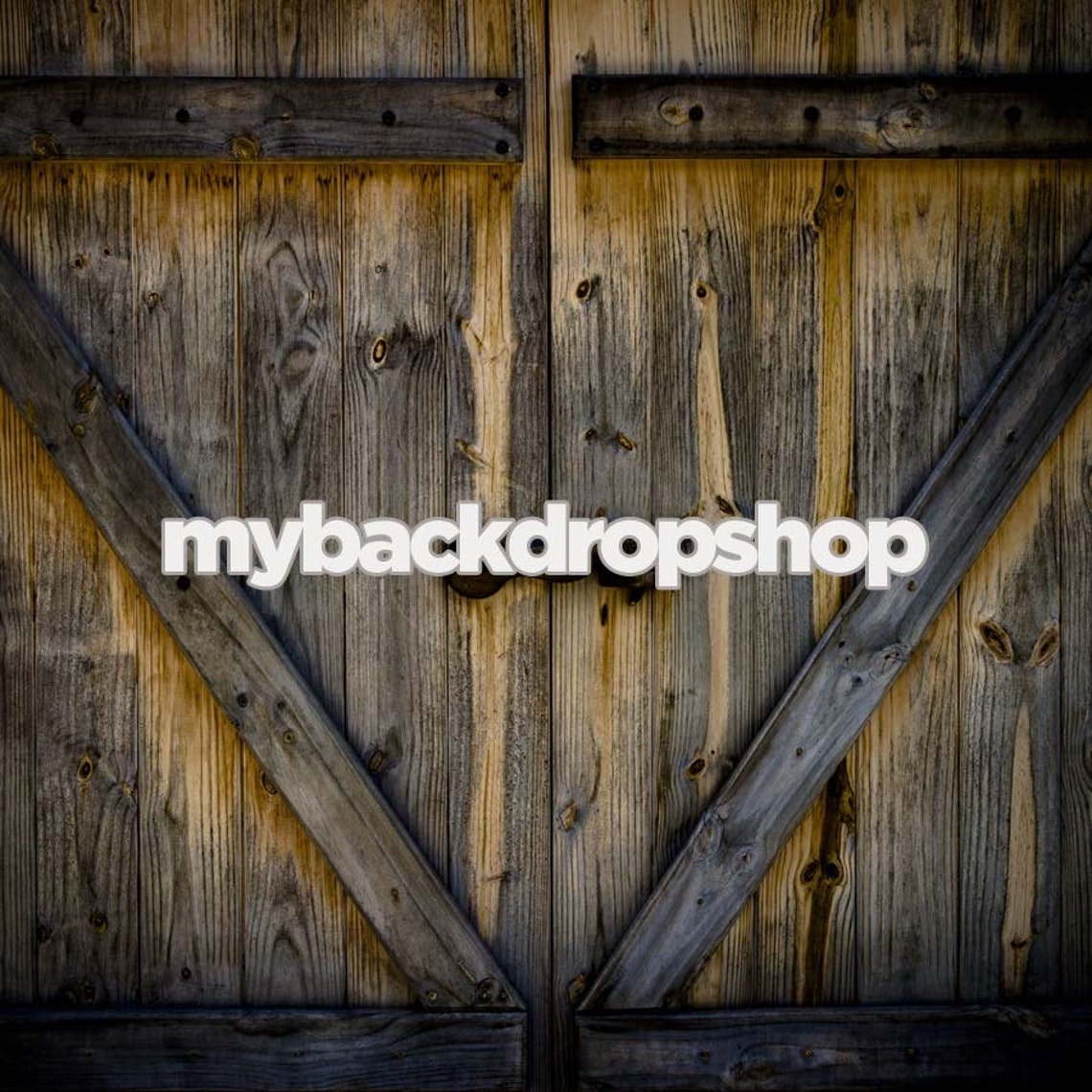 6ft X 6ft Barn Door Photography Backdrop Rustic Barnwood Etsy
