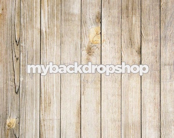 4ft x 4ft Whitewashed Wood Painted Background - Perfect for Newborn or Children's Photography - Rustic Wood - Item 318