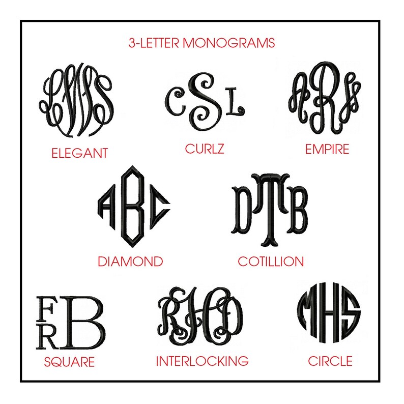 Monogrammed Tote Bag