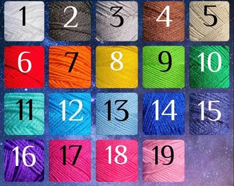 Colors for Custom Orders