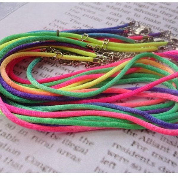 Rainbow Necklace - Etsy