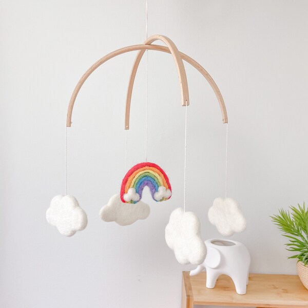 Cloud Baby Mobile Etsy