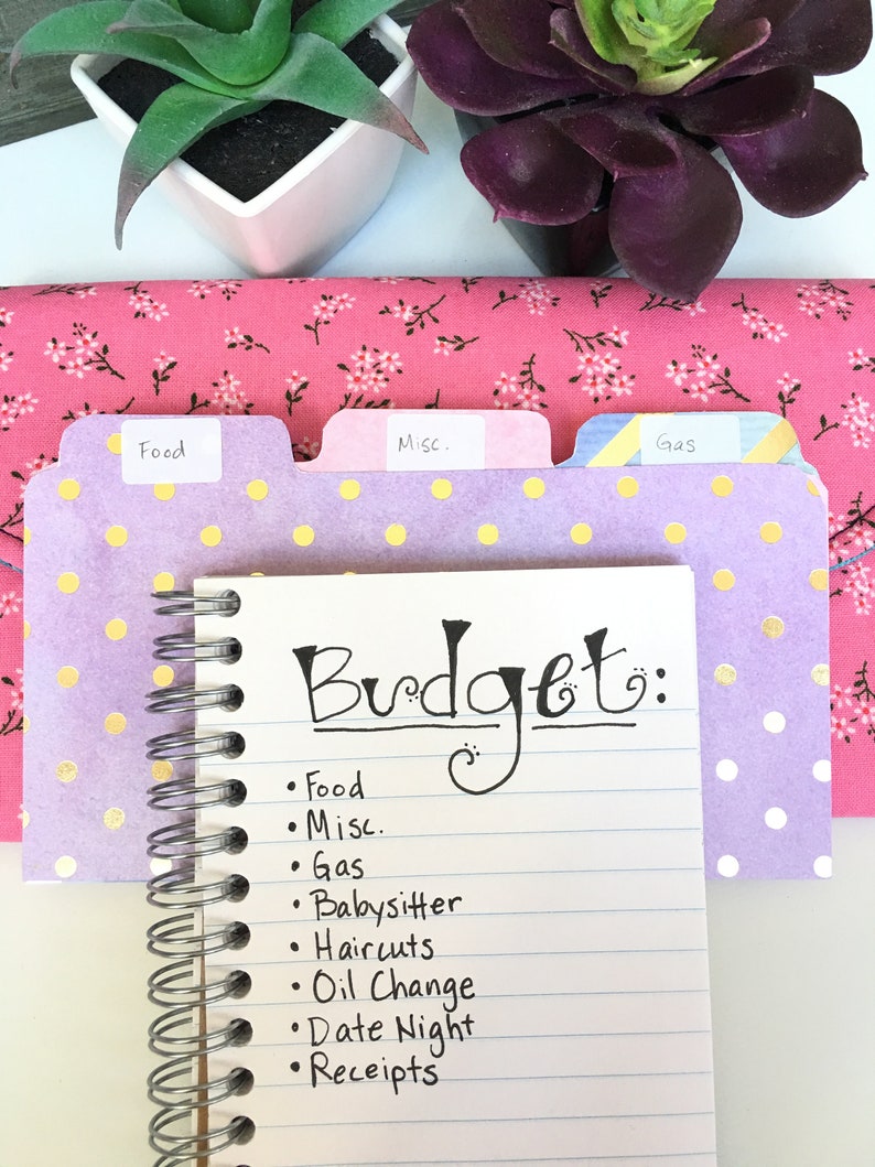 Cash Envelope Wallet System Etsy