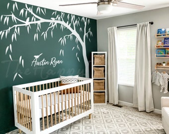 Wandtattoo Trauerweide – Wandbild für Kinderzimmer