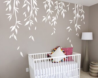 Nursery Branch Wall Decal – Botanical Kid Room Decor