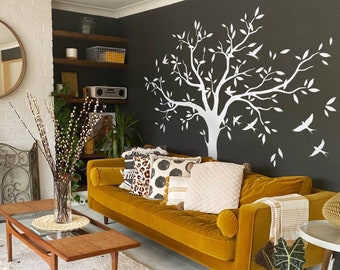 Family Tree Vinyl Wall Decal – Kids Room Mural