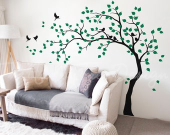 Personalized Tree Wall Decal – Nursery Kids Room Decor