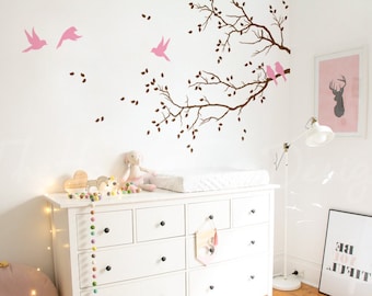 Naklejka ścienna „Gałąź” – Dziki mural, naklejka do domu