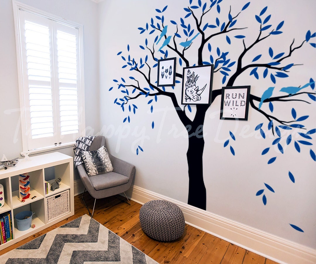 Large Tree Wall Decal Nursery Tree Wall Decals Huge Tree Mural Sticker ...