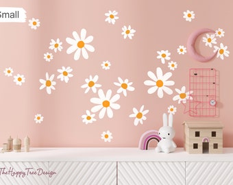 Gänseblümchen Wandaufkleber, Kinderzimmer Dekor