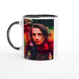 Timothee Chalamet Art Print Novelty Multiple Colors White 11oz Ceramic Mug