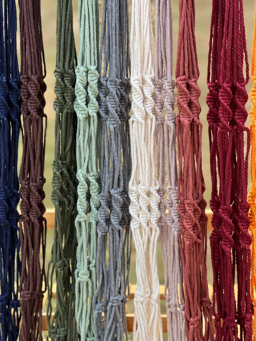 Boho Macrame Plant Hanger Etsy