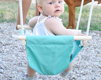 Seggiolino per altalena in tessuto per bambini: altalena per bambini da interno/esterno