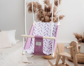 Toddler swing Fabric schaukel Kids Hanging chair Indoor Playroom swing Children hammock seat