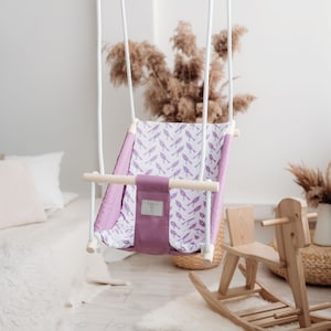 Toddler swing Fabric schaukel Kids Hanging chair Indoor Playroom swing Children hammock seat