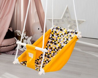 Altalena per bambini: amaca da interno, regalo per il primo compleanno