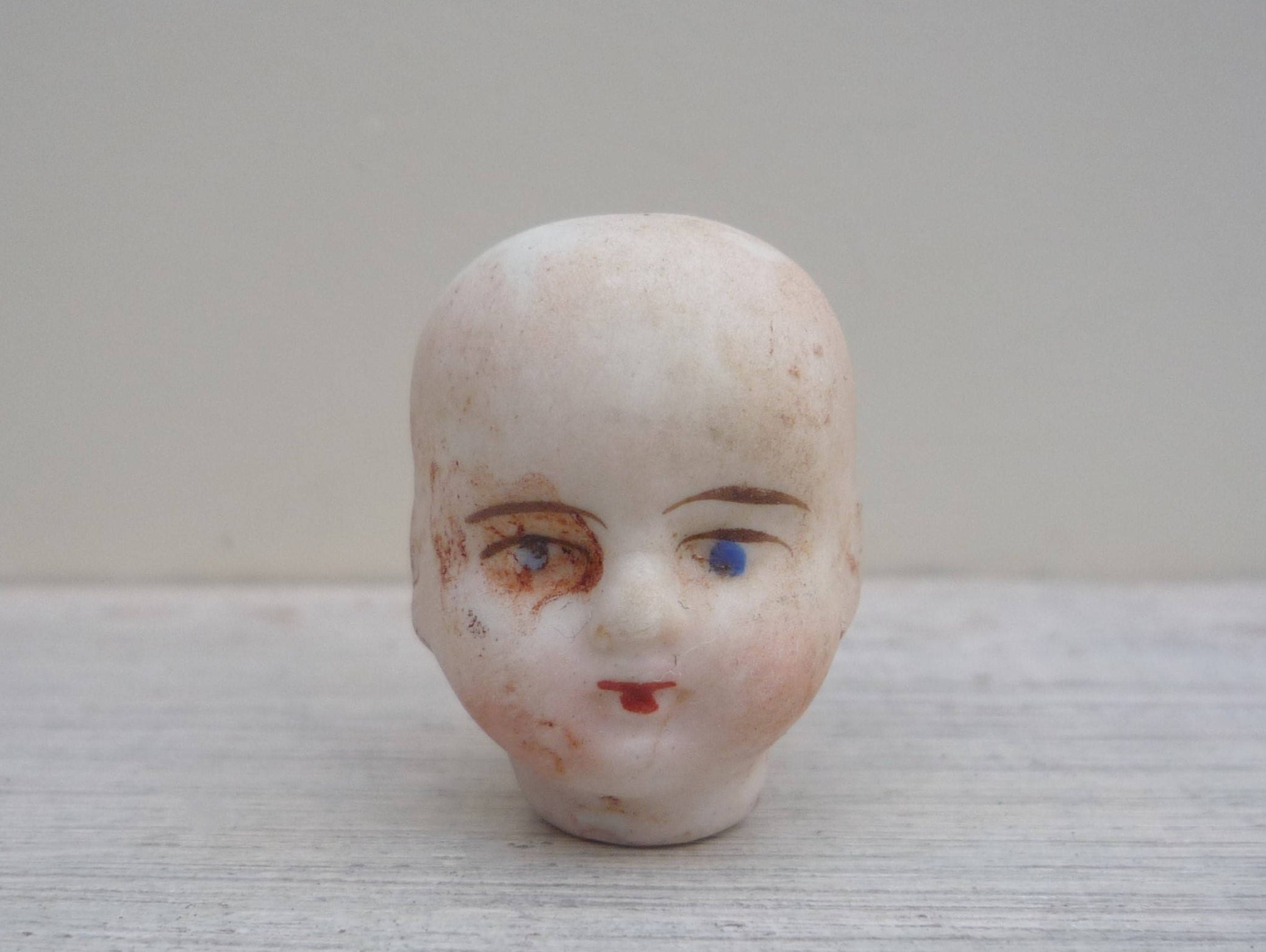 vintage porcelain doll heads