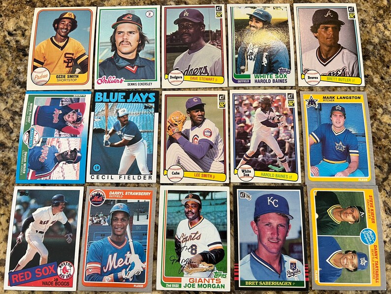 Vintage Sports Cards 196085 Football Cards, Baseball Cards, Hockey