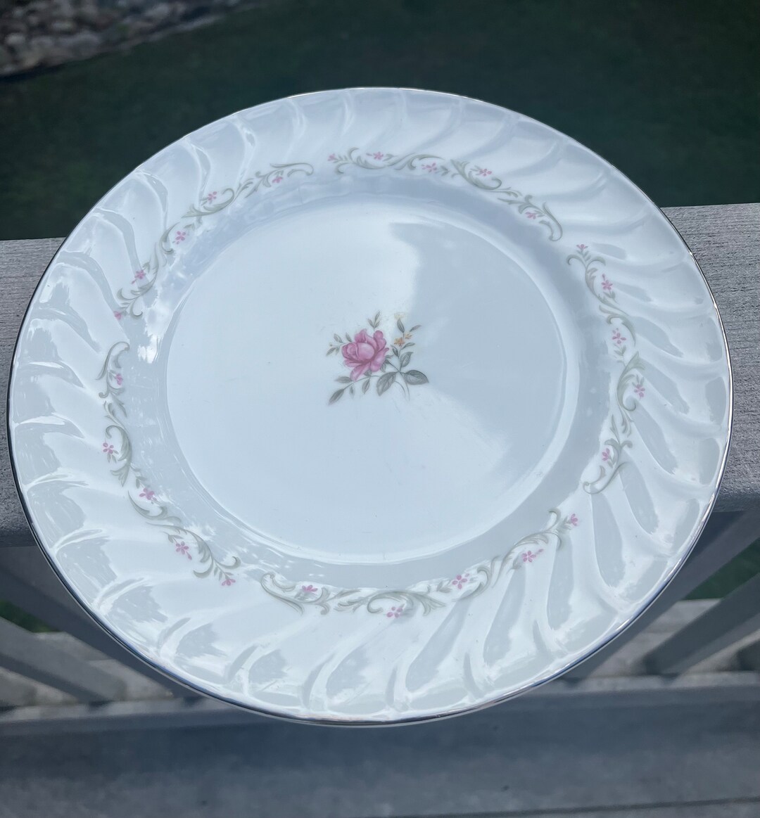 Antique Royal Swirl Fine China of Japan 10.25 Dinner Plate Etsy