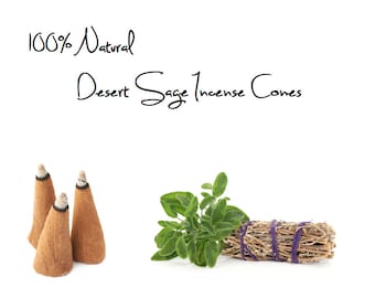 Desert Sage All Natural Makko Incense Cones