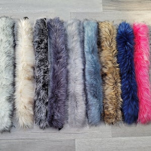 READY to SHIP XL Faux Fur Vegan Trim Hood 70 Cm, Faux Fur READY to SHIP XL Faux Fur Vegan Trim Hood 70 Cm, Faux Fur