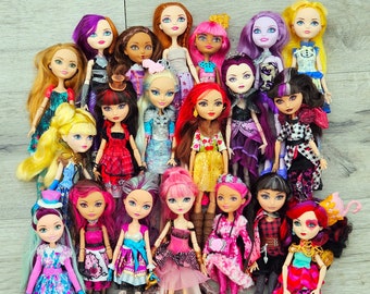 Ever After High Puppe für Sammler, OOAK Repaints, Spielen, Royal, Rebel, Thronecoming, Way Too Wonderland, Raven Queen, Blondie lock, RAR