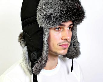 Chapeau Trapper D'hiver - Fourrure Synthétique - Imperméable Avec Rabats D'oreilles - Homme Et Femme