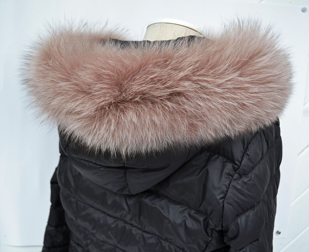 Fox Ruff BY ORDER From Pieces! XL Large Full Finnish Real Fox Fur Collar, Fox ...