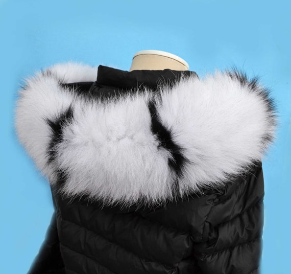 Real fur collars for hoods on sale