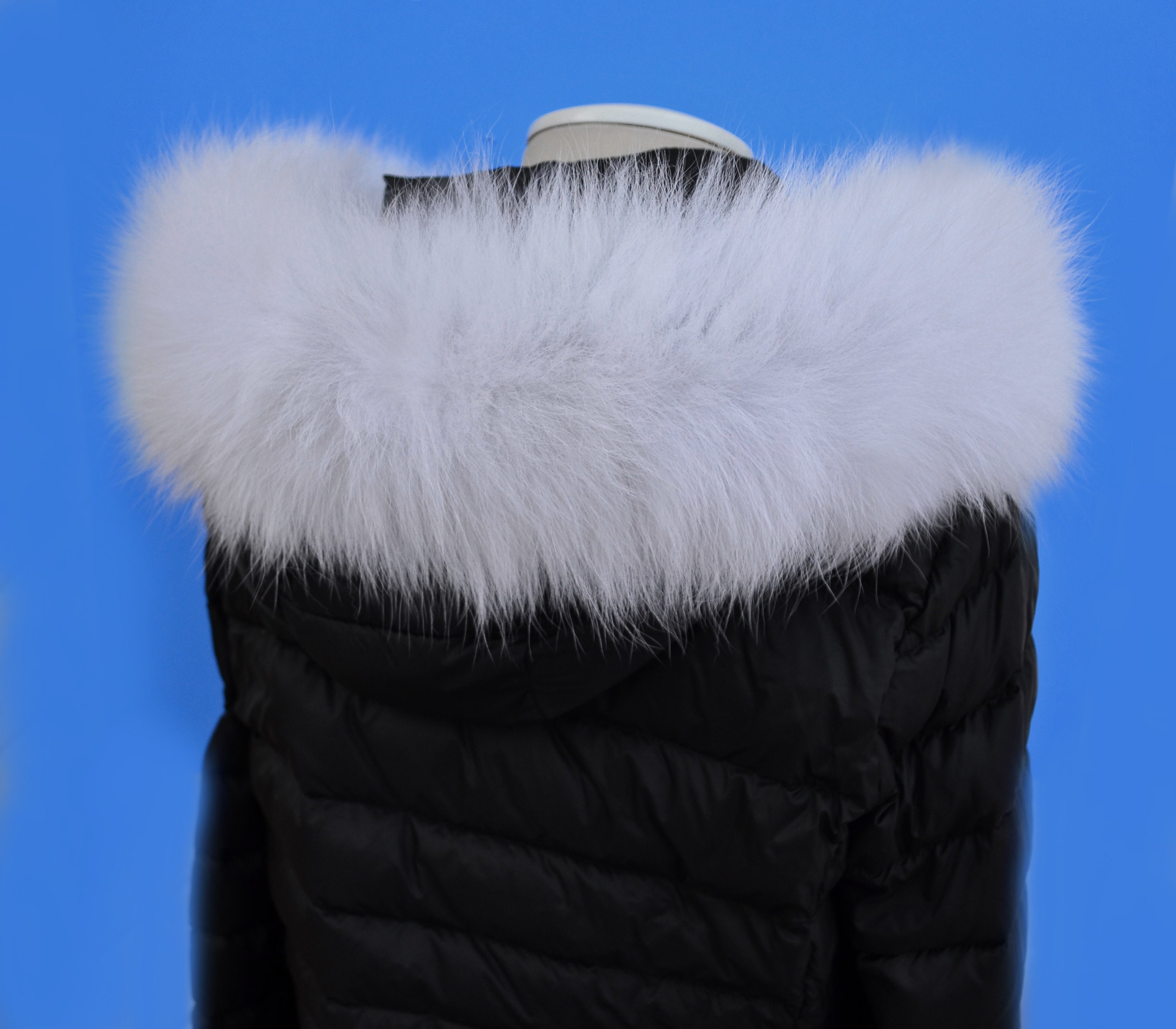 BY ORDER XL Double Real Fox Fur tail Trim Hood Fox Fur - Etsy Canada