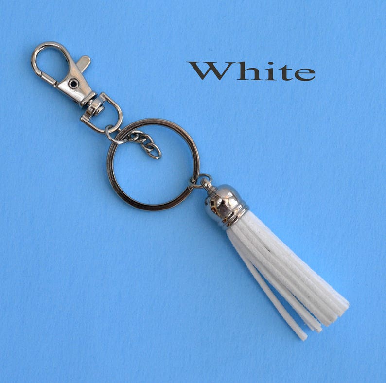Keychain Ring Key Rings Key Chain With Tassel Bag Charm Etsy