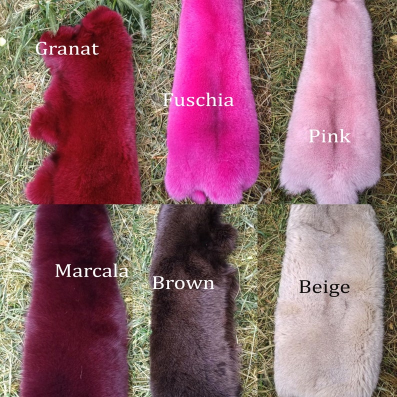 BY ORDER, 14-16 cm WIDTH Double Large Finnish Fox Fur Trim Hood, Fur collar trim, Fox Fur Collar, Fur Scarf, Fur Ruff, Fox Fur Hood, Fox Fur image 3