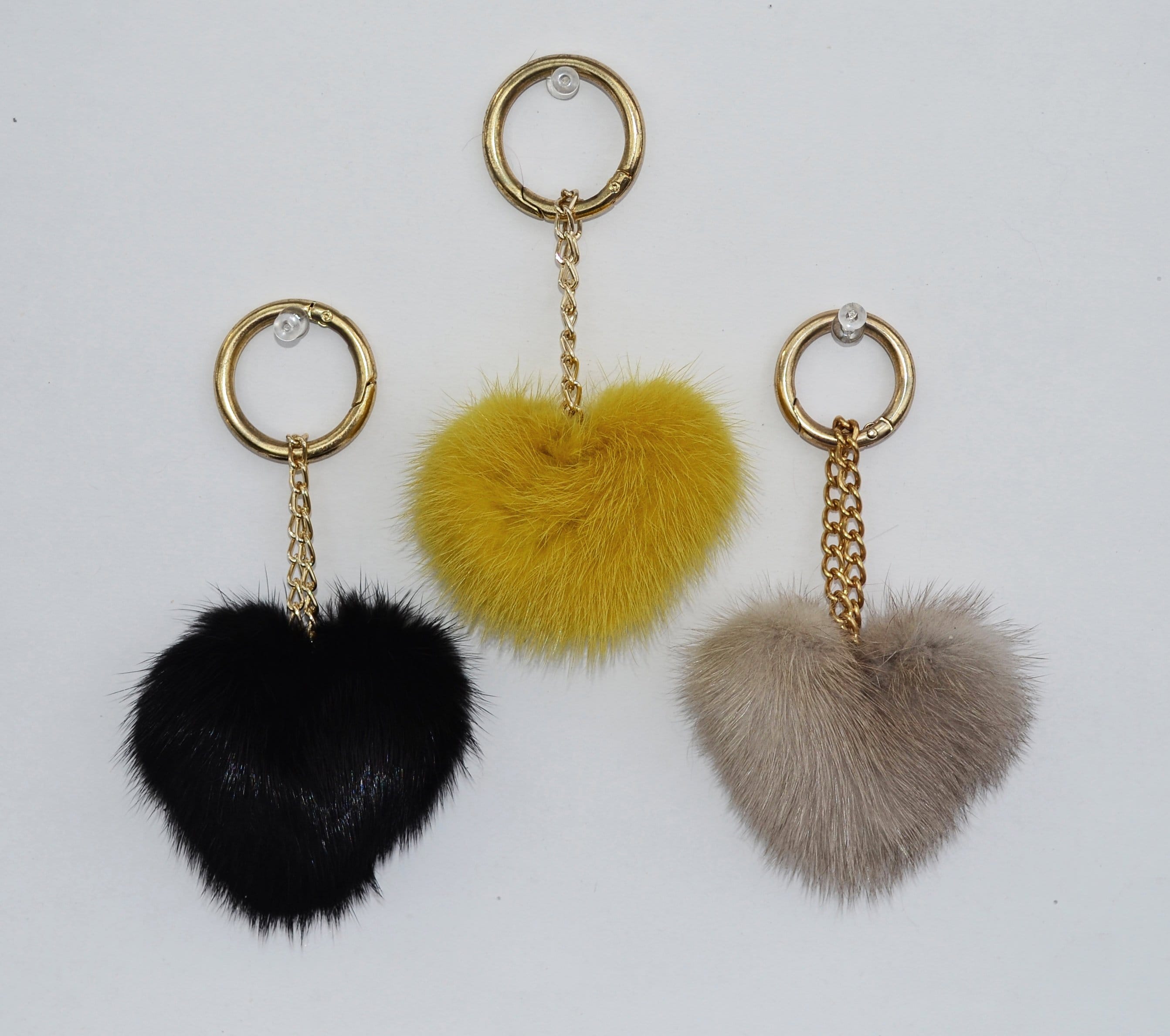 Accessories Key Ring Accessories  Key Ring Luxury Pompom Keychain