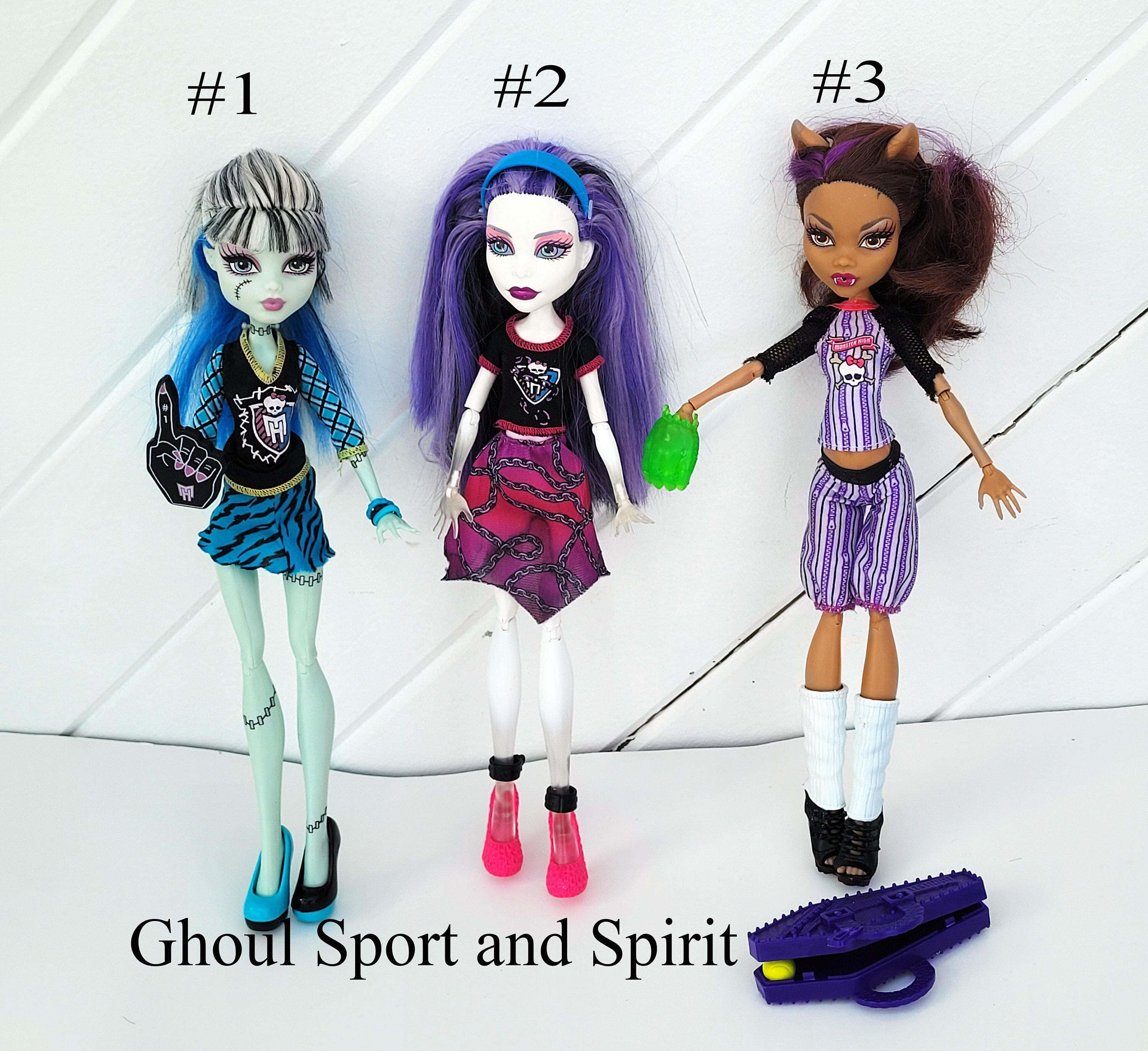 List #3) Monster High Dolls inc Some Original Accessories - Choose from  Various