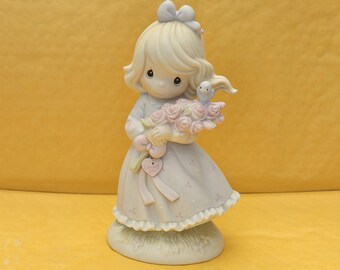 パート2 プレシャスモーメンツのフィギュア、ヴィンテージ磁器の