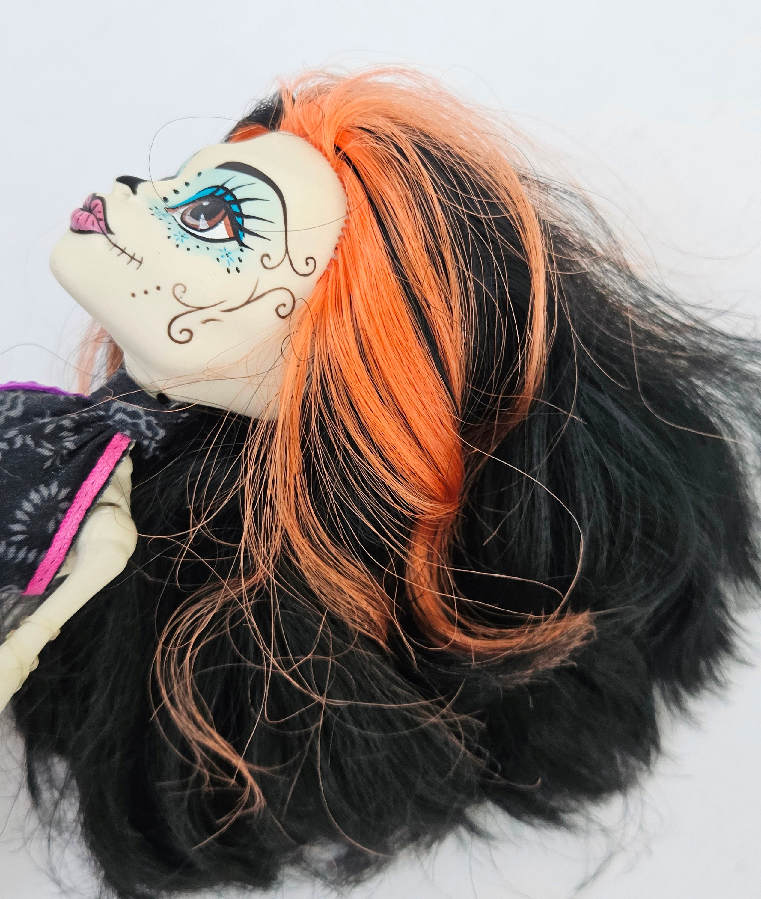Skelita Calaveras Monster High Doll for Collector OOAK Repaints Playing Art Class Scaris City of Frights Original Excellent Condition Etsy UK