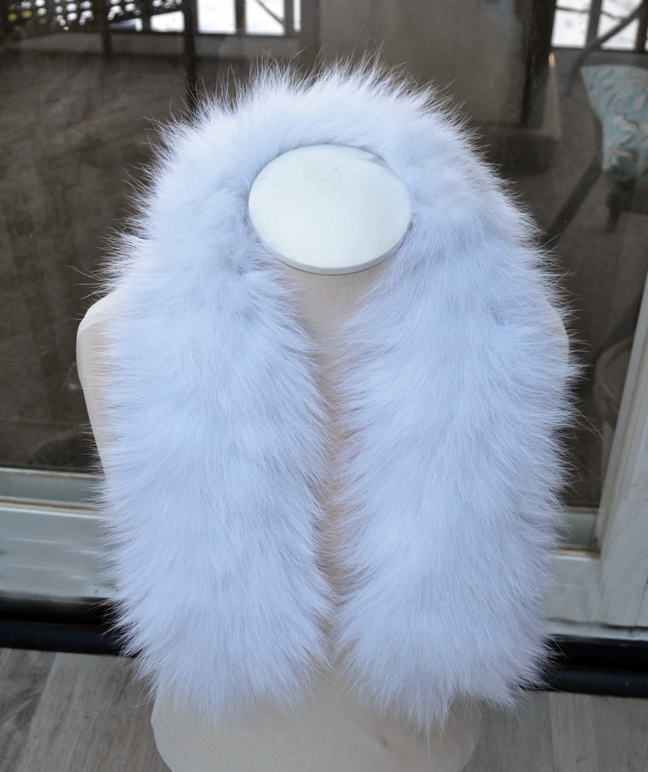 BY ORDER XL Double Real Fox Fur tail Trim Hood Fox Fur - Etsy Canada