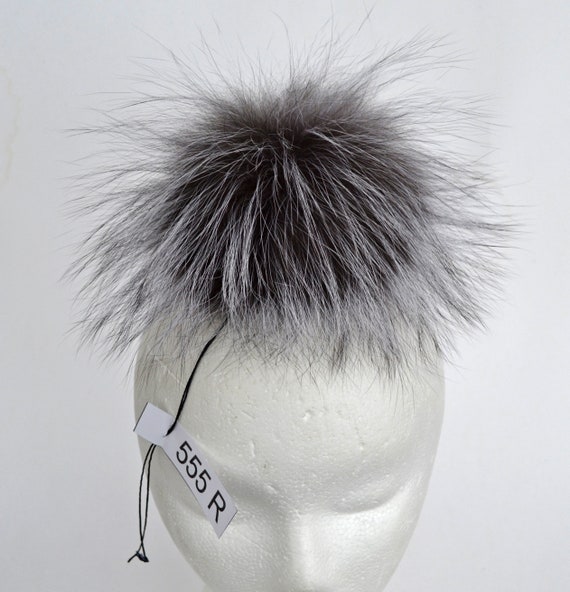 Amazon.com : Lusofie 2Pcs White Pompom Hair Tie Furry Faux