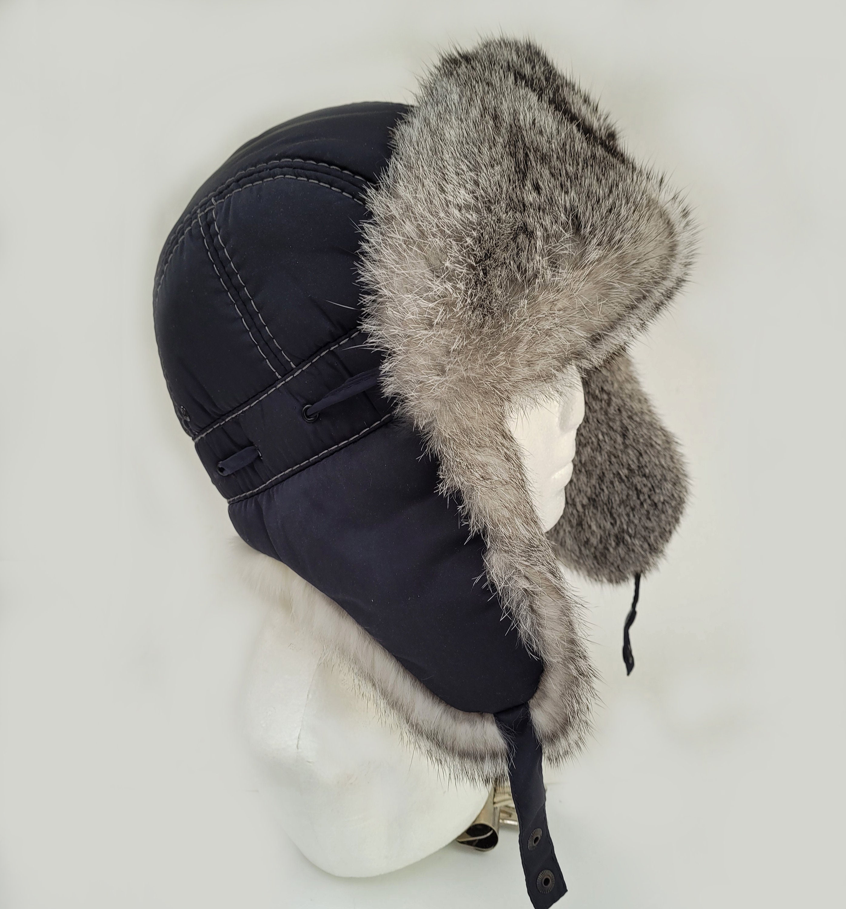 READY TO SHIP Aviator Fur Hat, Fur Ear Flap Hat, Men Real Fur Hat, Trapper  Hat, Ushanka, Russian Hat, Ski Hat, Rabbit Fur, Fur Hat Ear Flaps - Etsy, image size:2791x3000