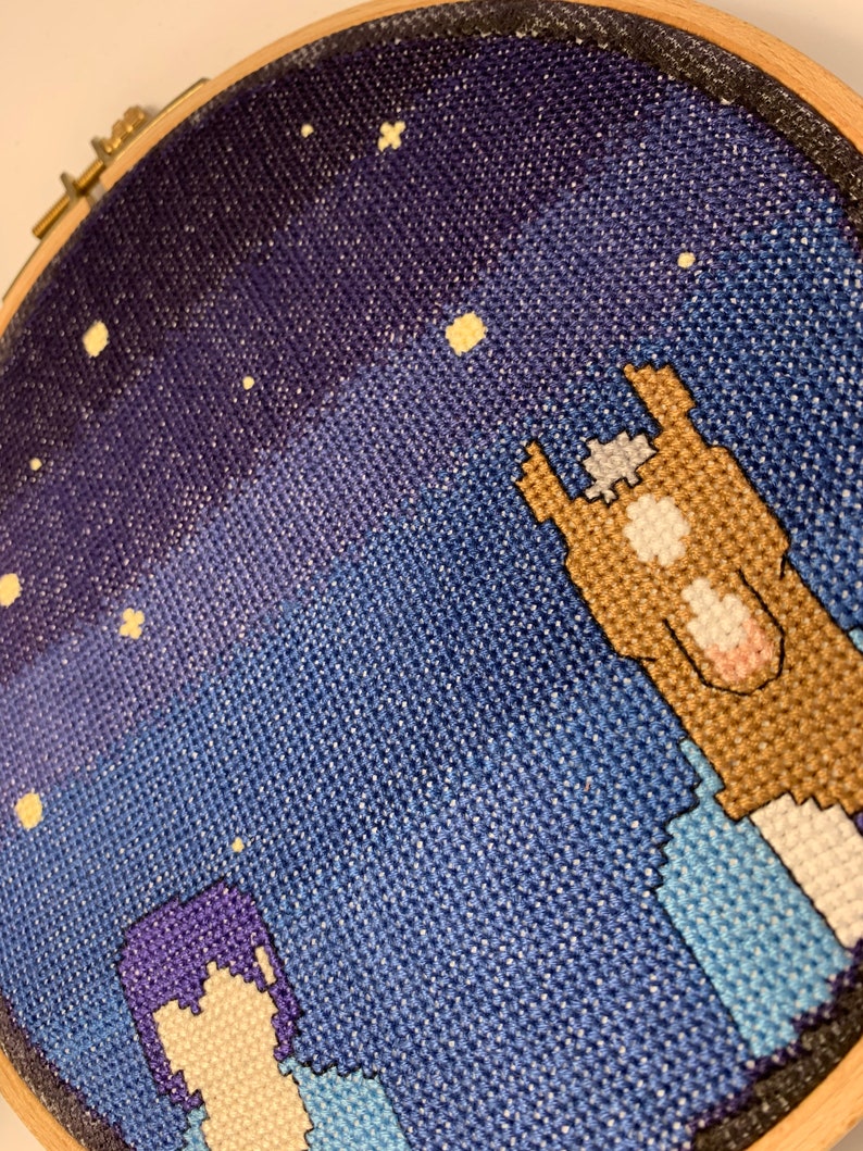 Mr Blue Cross Stitch Pattern Bojack Horseman