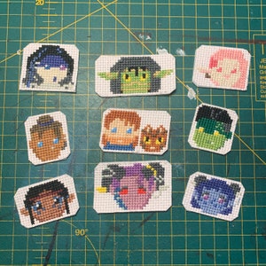 Mr Blue Cross Stitch Pattern Bojack Horseman