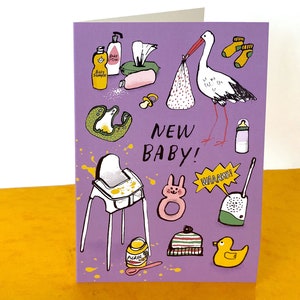 NEW BABY greeting card image 2