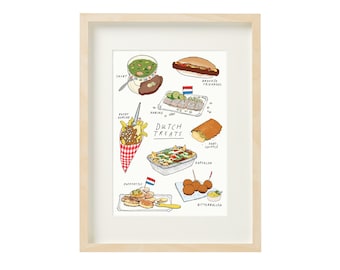 Dutch Treats A4 giclee print