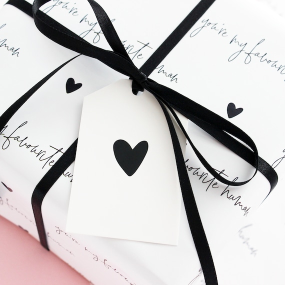 Black White Stripes Gift Wrap – Present Paper